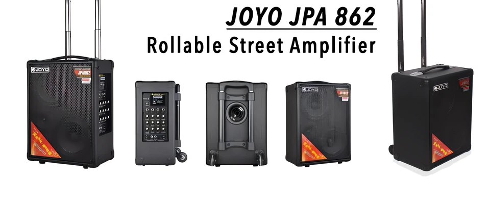 JOYO JPA-862: mobilny wzmacniacz instrumentalny dla każdego muzyka!