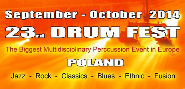 Drum Fest 2014 - kolejna edycja perkusyjnego święta już wkrótce